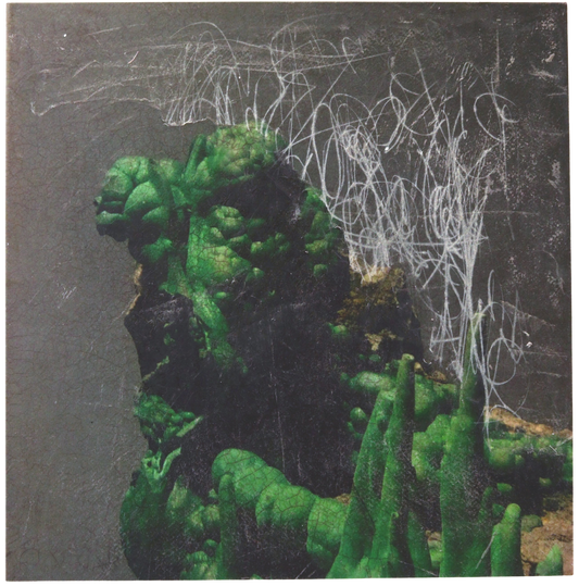 Mr Green Collage Print by Vappu Johansson
