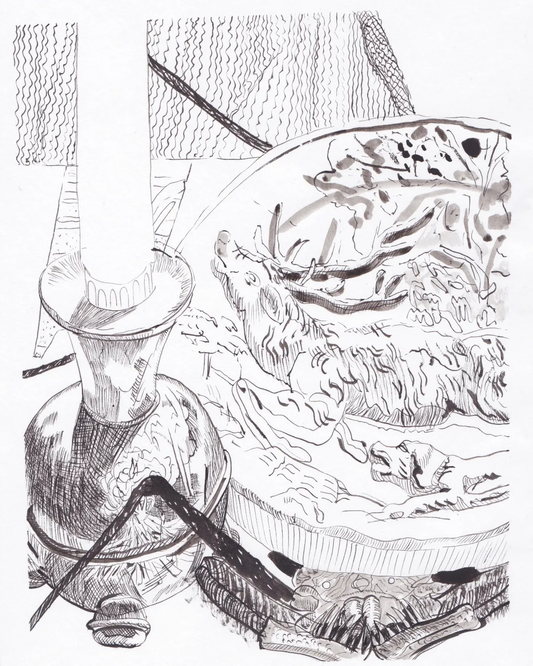 Even spiders get scared