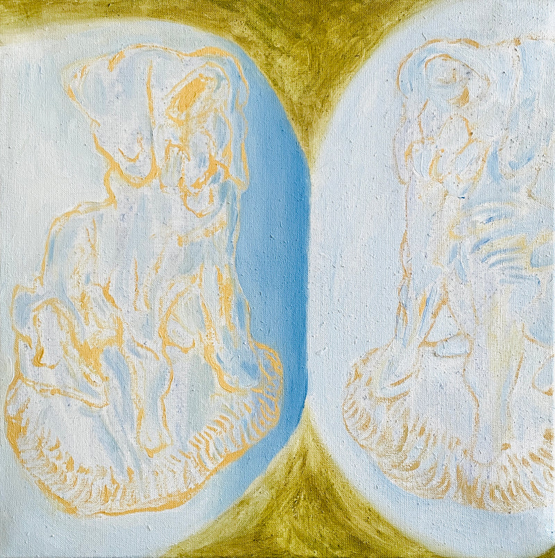 1900-end plaster sculpture - image 1