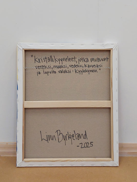 Kristallikyyneleet, jotka muuttuvat vereksi, maaksi, vedeksi, kasveiksi ja lopulta valoksi: Kyyhkynen - image 3