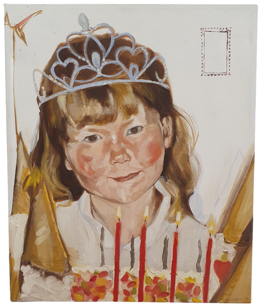 prinsessapäivä Oil on Canvas Painting by Eliisa Loukola