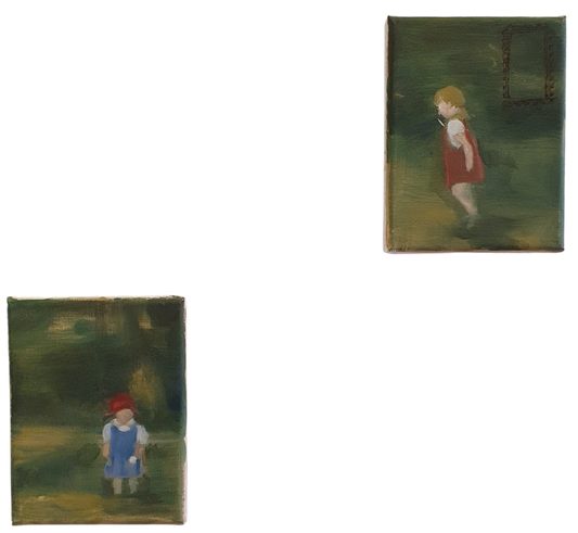 Tuu jo! Oil on Canvas Painting by Eliisa Loukola