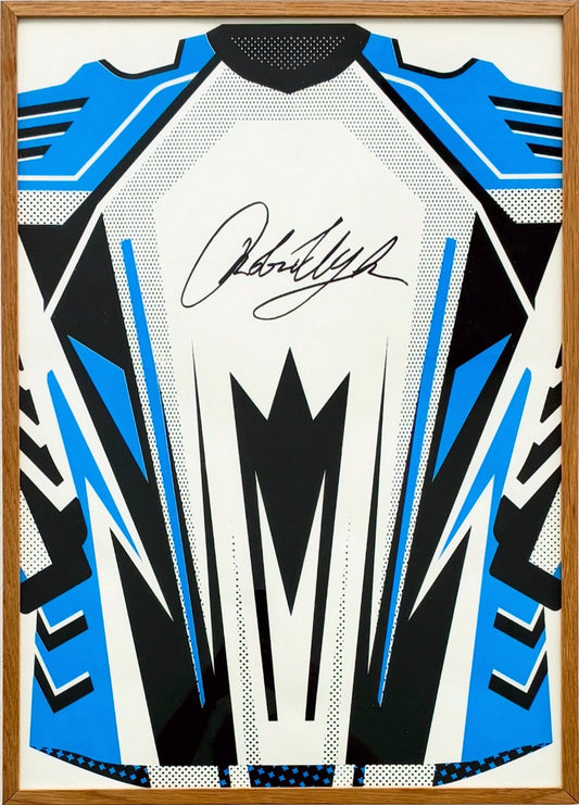Autographed signed framed jersey Robin van Wijk 02, 2026