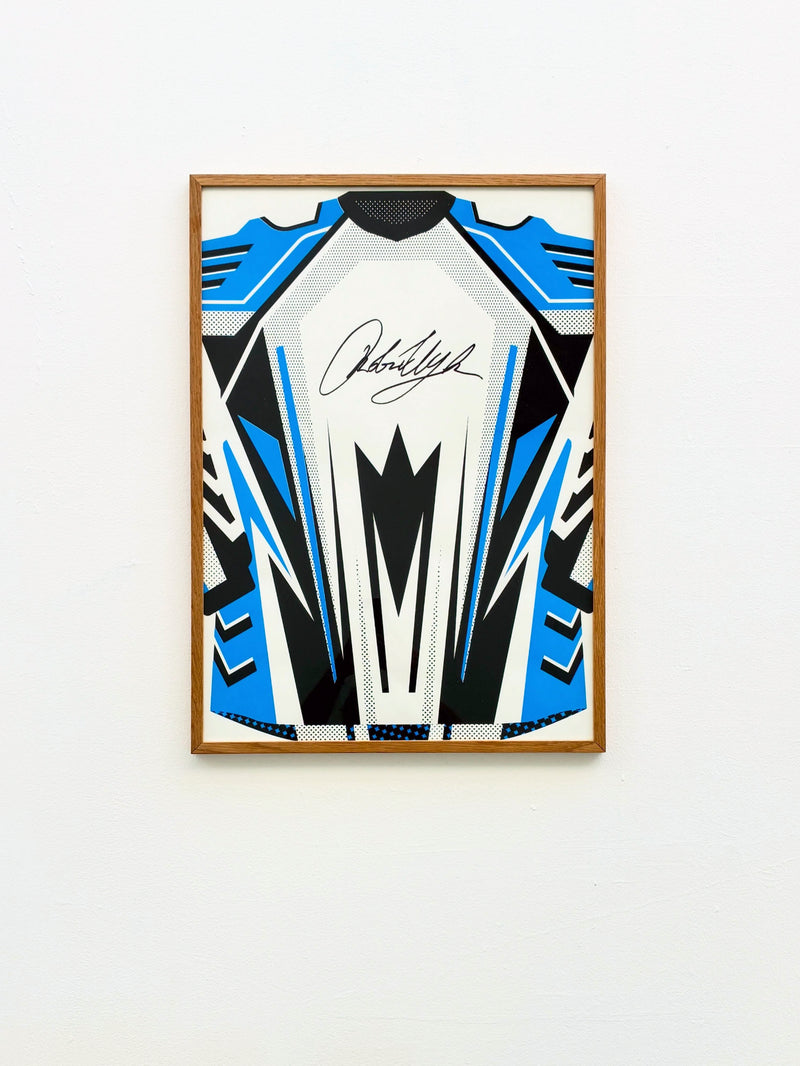 Autographed signed framed jersey Robin van Wijk 02, 2026 - image 2