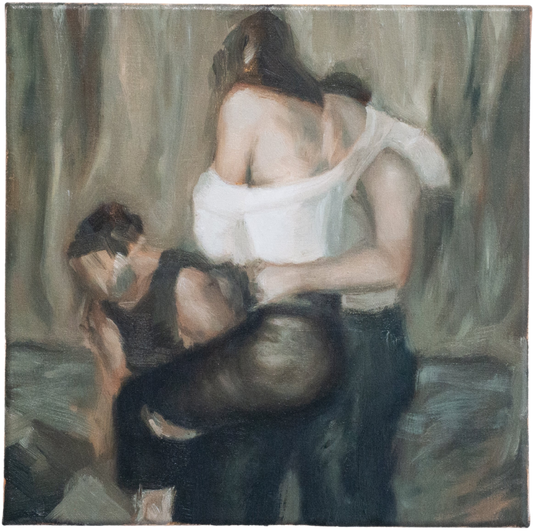 Air to Ground Oil on Canvas Painting by Oscar Morgan