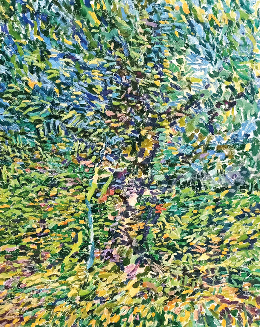 Autumn Morning Oil on Canvas Painting by Agnieszka Wajda-Hänninen