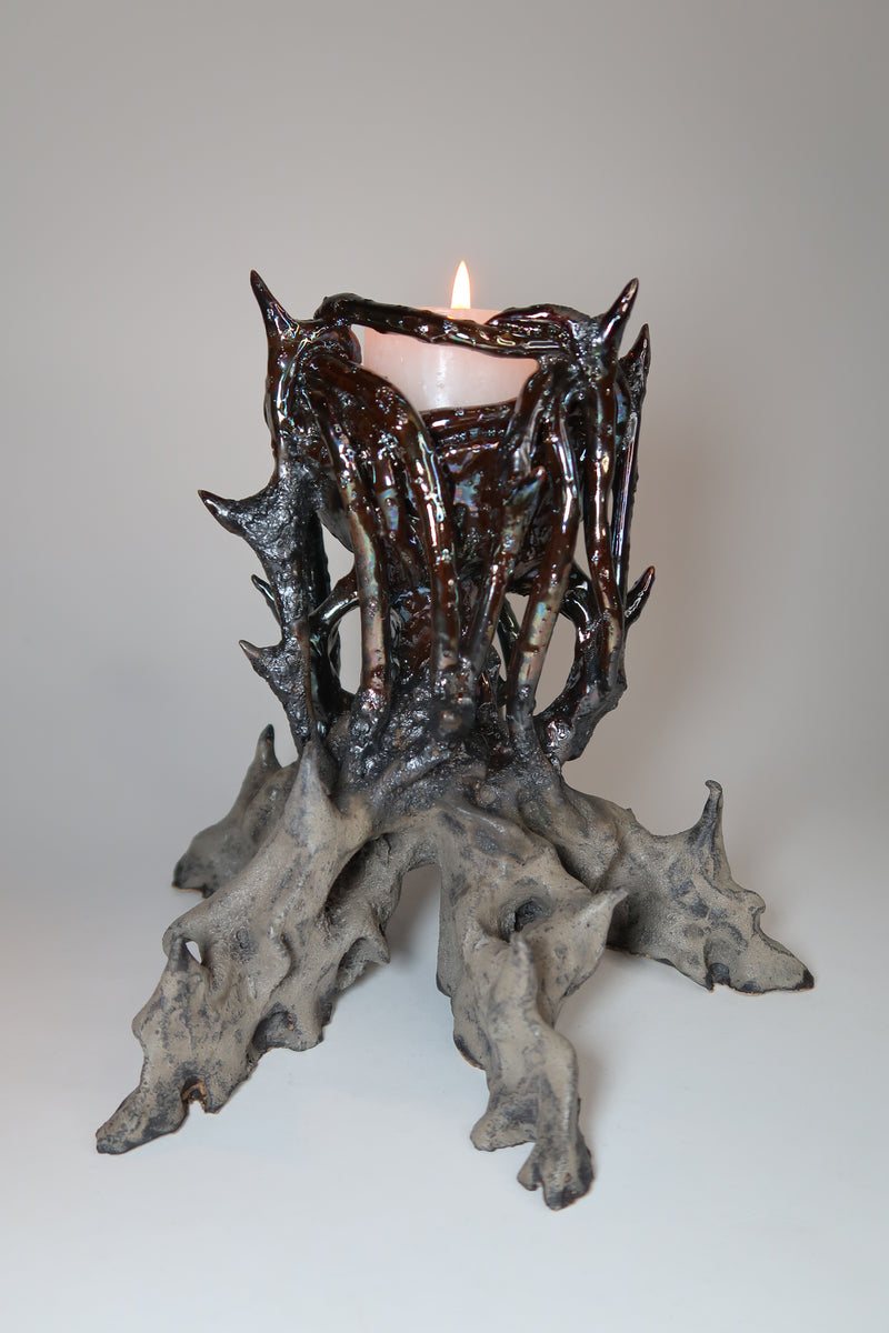 Fantasy Candleholder - image 2