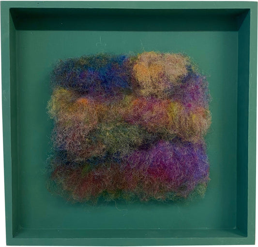 Pala sammalta / A piece of moss Textile Textile Art by Elina Helenius