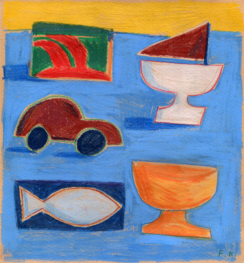 Blue Tablecloth - image 1