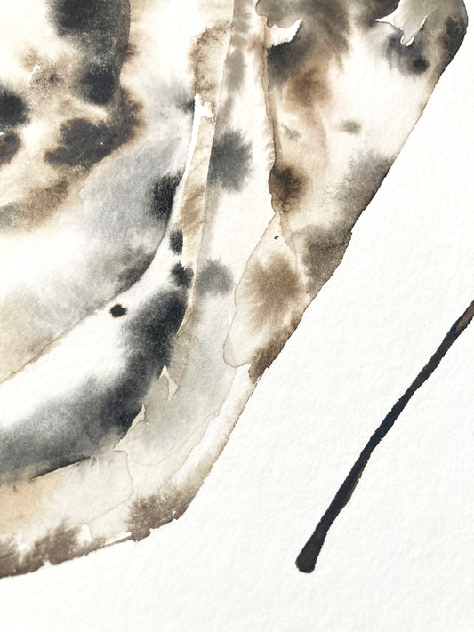 Spreading Ashes on Garden Covered with Snow - image 3