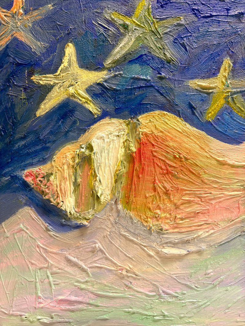 Seastar, the moon and shell - image 4