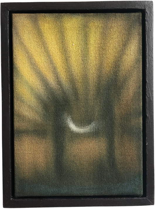 Liekki taipuu taivaisiin Mixed Media Painting by Marja Karisalmi