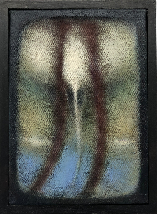 Veden heijastus Mixed Media Painting by Marja Karisalmi