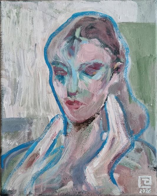 Uimaretki Acrylic Painting by Tommi Lehto