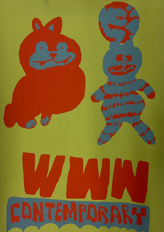 WWW Contemporary poster by Konsta Ojala