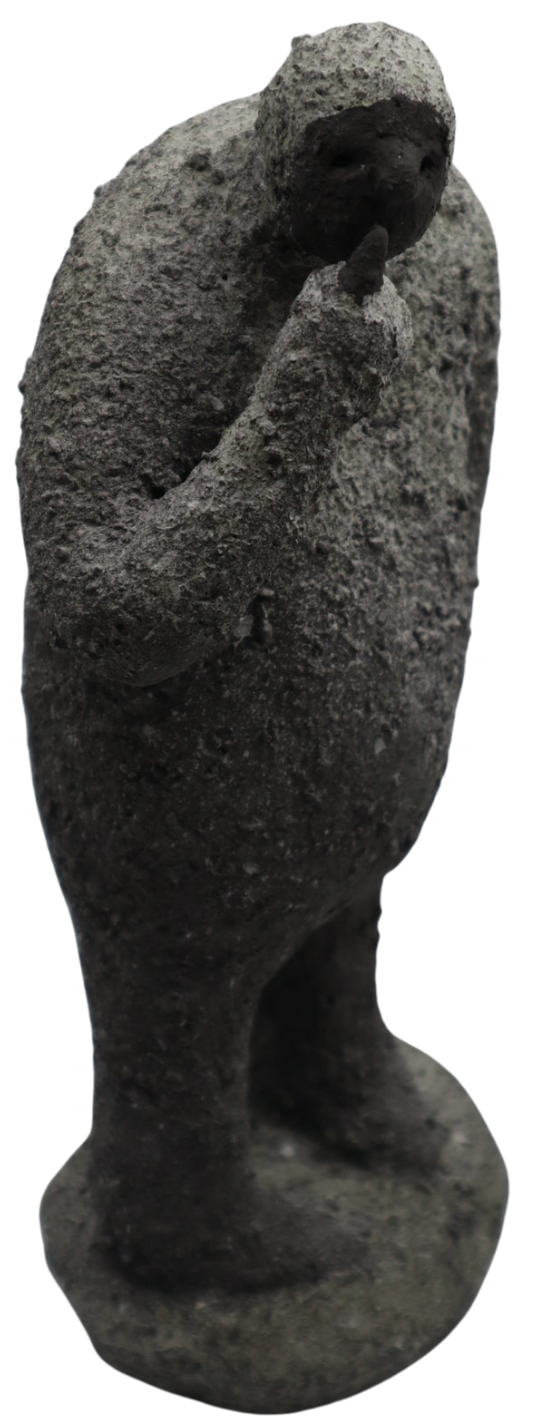 Shh! Ceramics Sculpture by Riitu Uosukainen