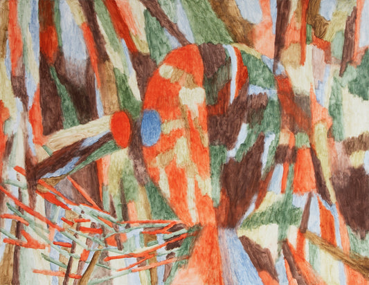 As if in the Is Tempera Painting by Jaakko Pennanen