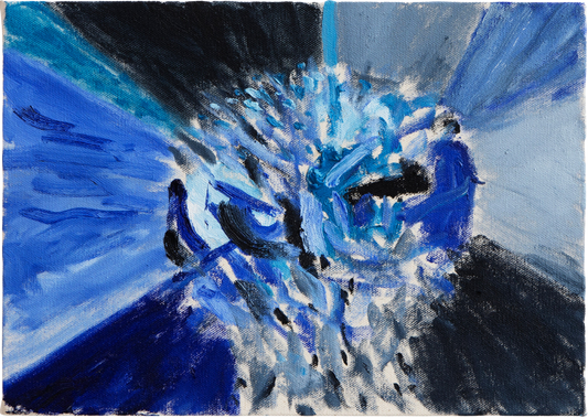 Tunnel Vision Oil on Canvas Painting by Jaakko Pennanen