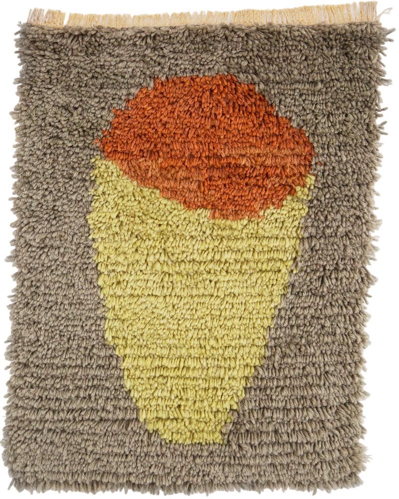 Rya rug dyed with: - image 1