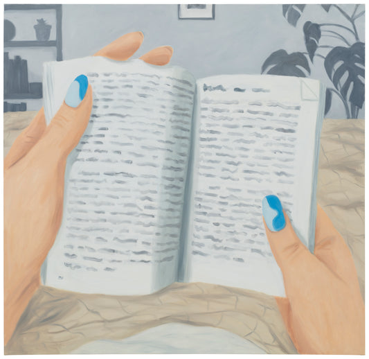 A Day Off Oil on Canvas Painting by Saimi Suikkanen