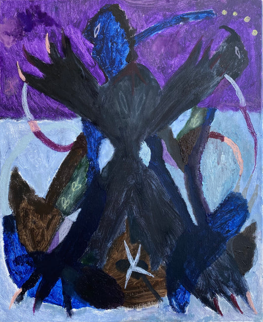 Sun Still Rises Mixed Media Painting by Tuuli Kudjoi